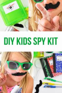 DIY Kids Spy Kit and Fingerprint Craft - The Crafting Chicks