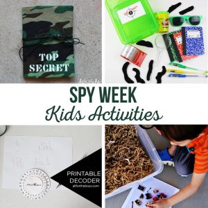 Spy Kids Activities - The Crafting Chicks