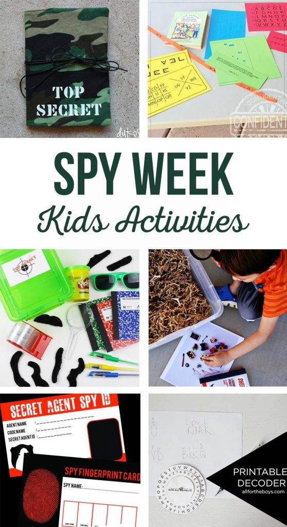 Spy Kids Activities - The Crafting Chicks