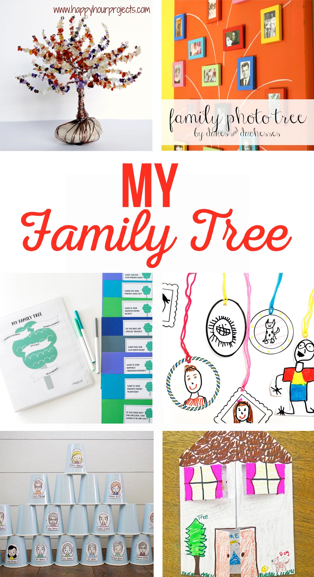 My Family Tree Crafts - The Crafting Chicks