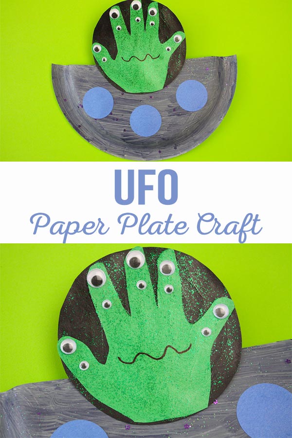 UFO Paper Plate Craft