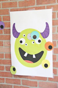 Pin the Eye on The Monster - The Crafting Chicks