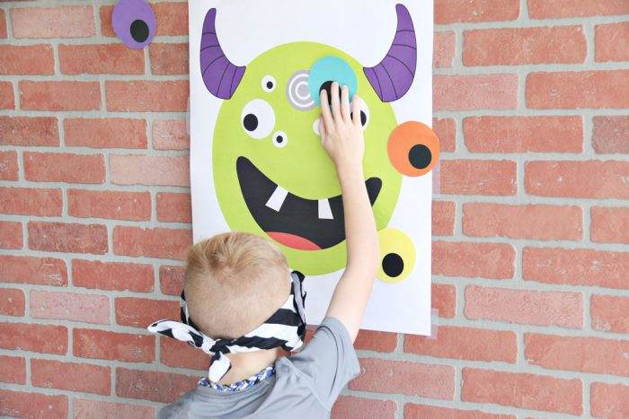 Pin the Eye on The Monster - The Crafting Chicks