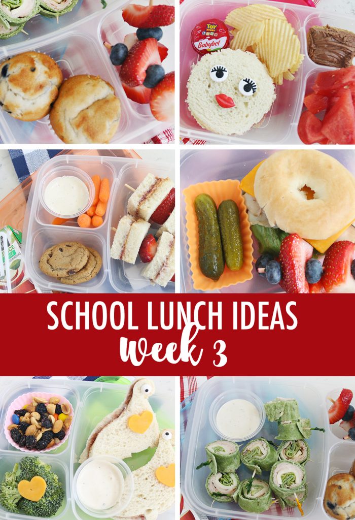 Lunch Ideas for School Week 3 - The Crafting Chicks