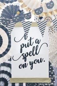 Witch Spell Sign Free Printable - The Crafting Chicks