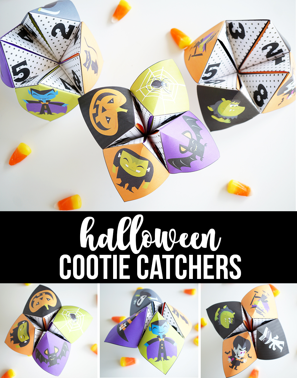 Hilarious Halloween Cootie Catchers