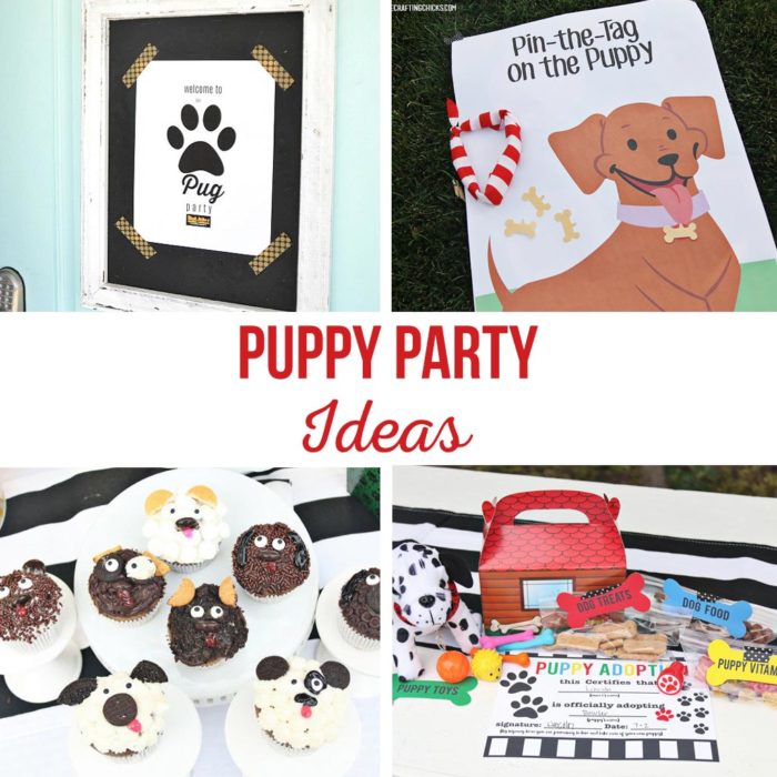 Puppy Party Ideas - The Crafting Chicks