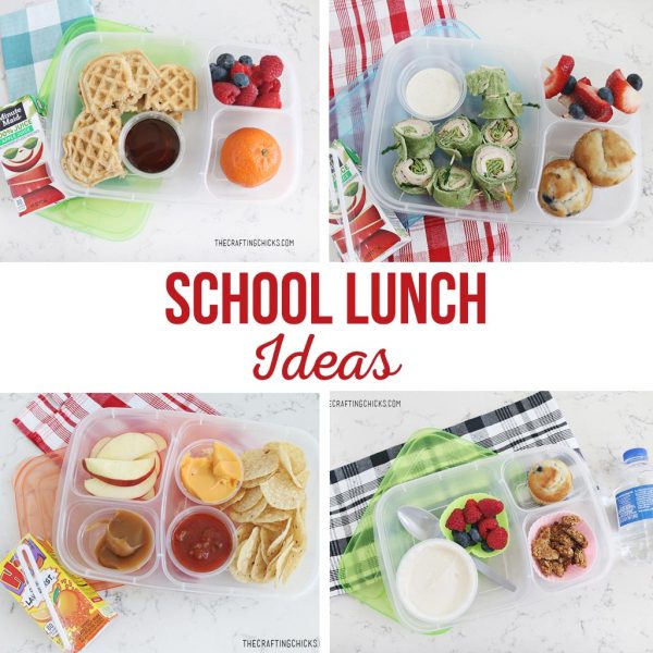 School Lunch Ideas - The Crafting Chicks