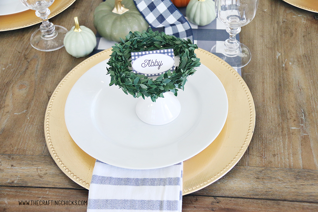 Thanksgiving Dinner Printables - The Crafting Chicks