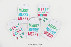 12 Christmas Tag Printables - The Crafting Chicks