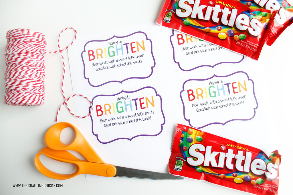 Brighten Your Day Gift Tag Free Printable LaptrinhX News