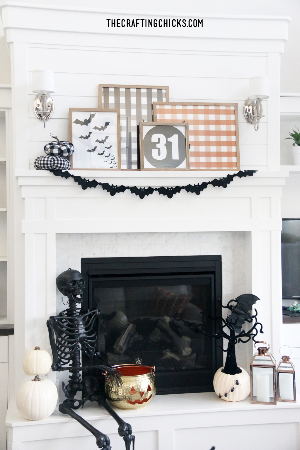 Halloween Mantle Prints - The Crafting Chicks