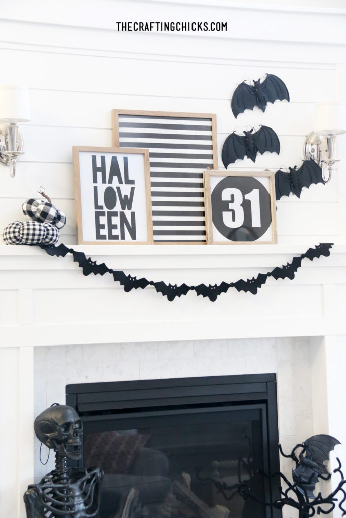 Halloween Mantle Prints - The Crafting Chicks