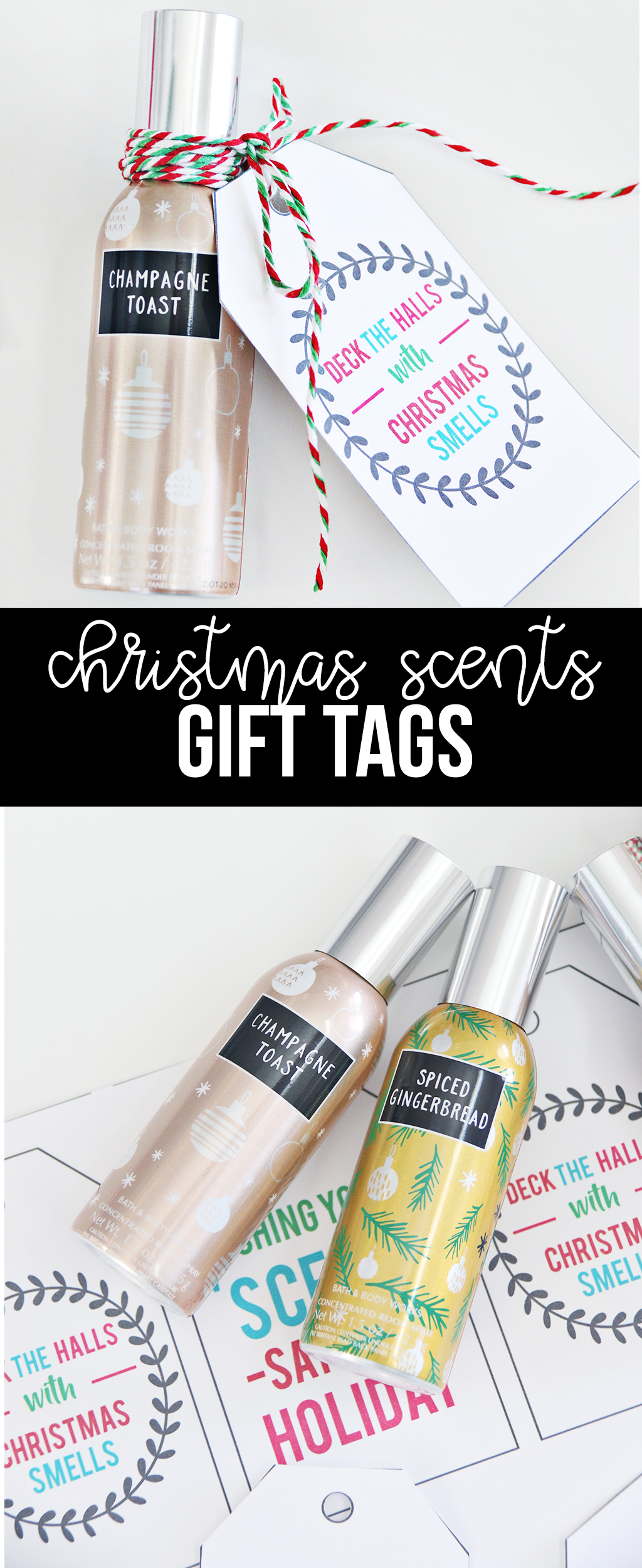 Christmas Scents Gift Tags