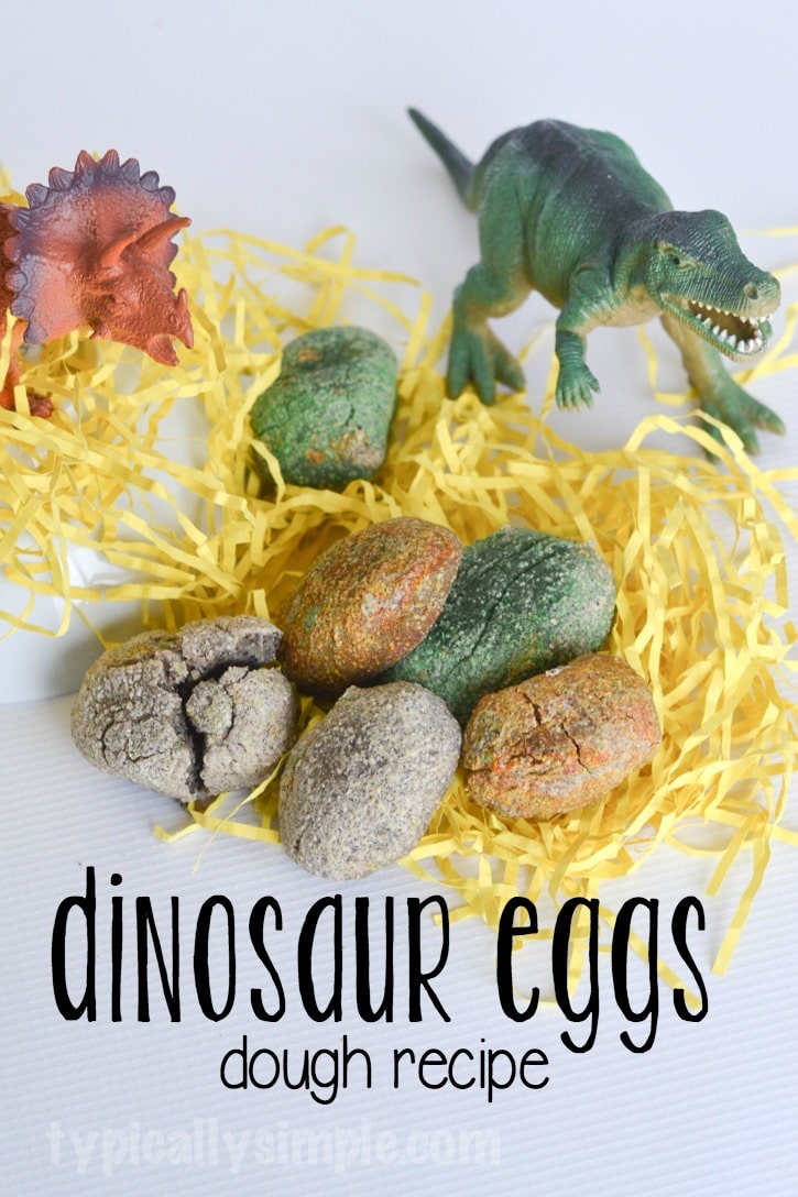 Dinosaur Eggs Dough Recipe
