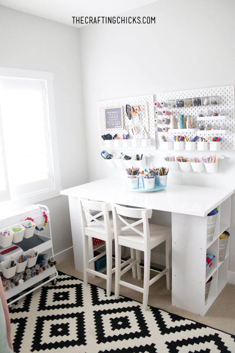 Craft Room Design - The Crafting Chicks