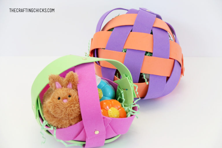 Easter Basket Kid Craft - The Crafting Chicks