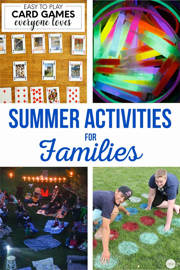 summer activities for families