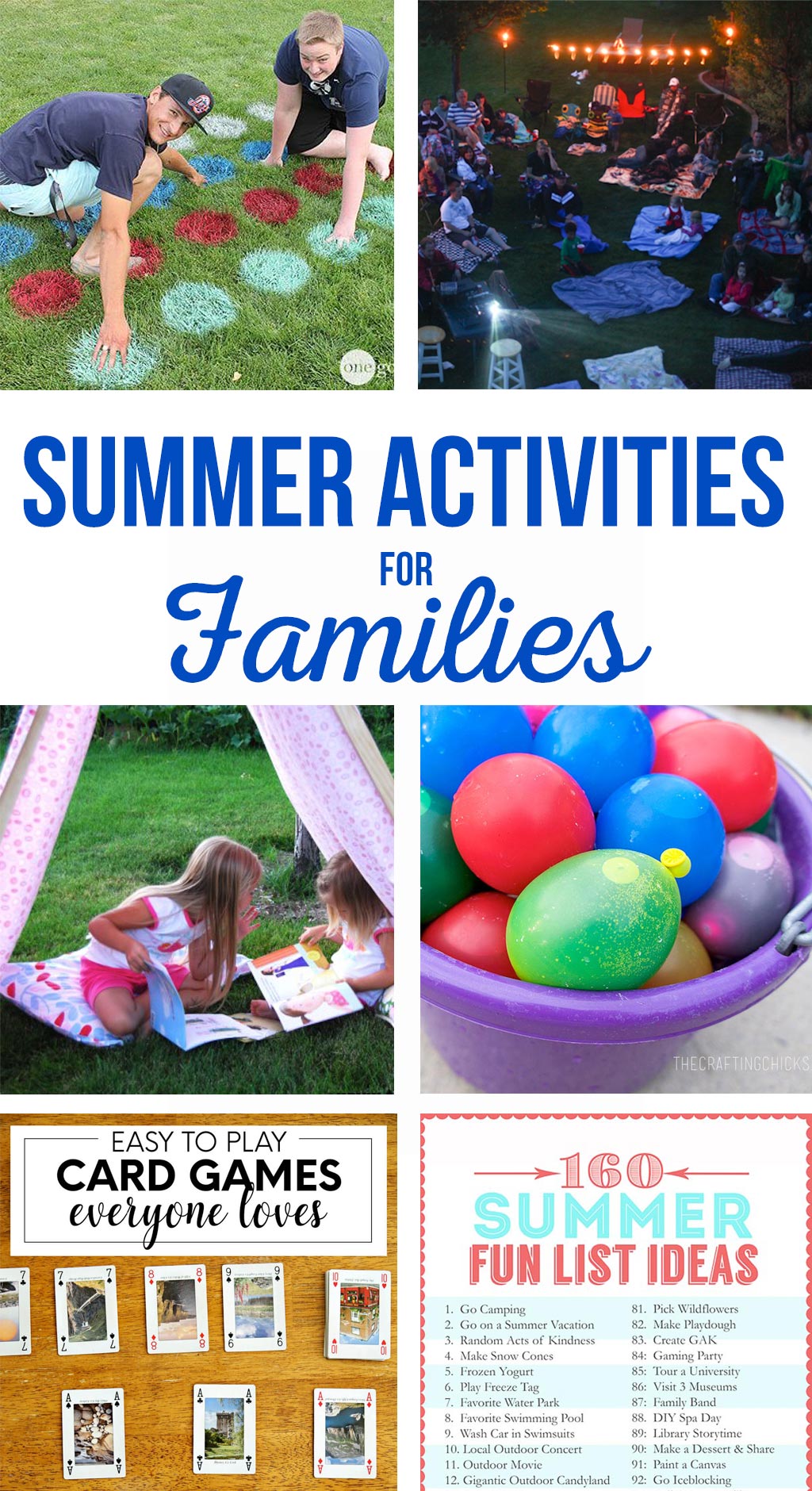 summer activities for families