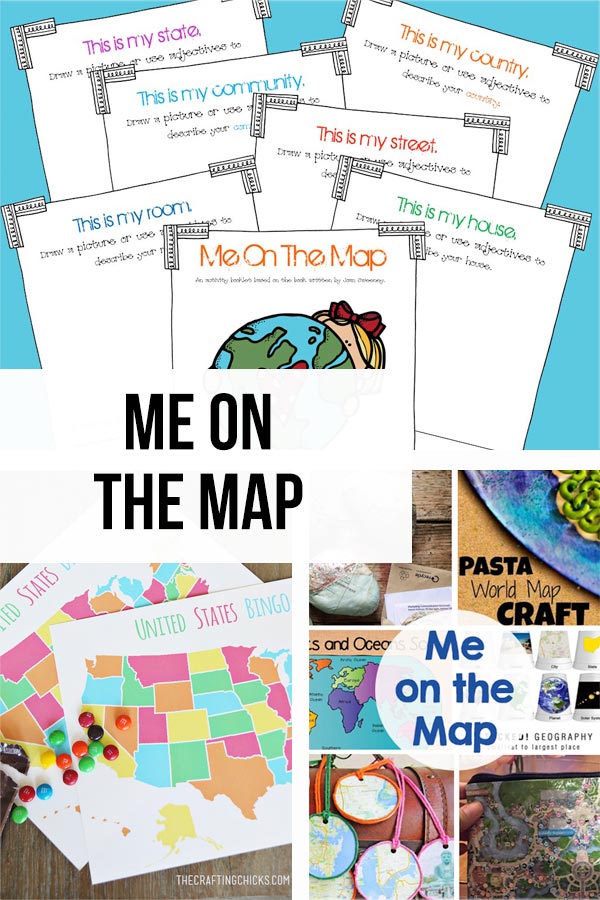 Me on the Map Week - The Crafting Chicks