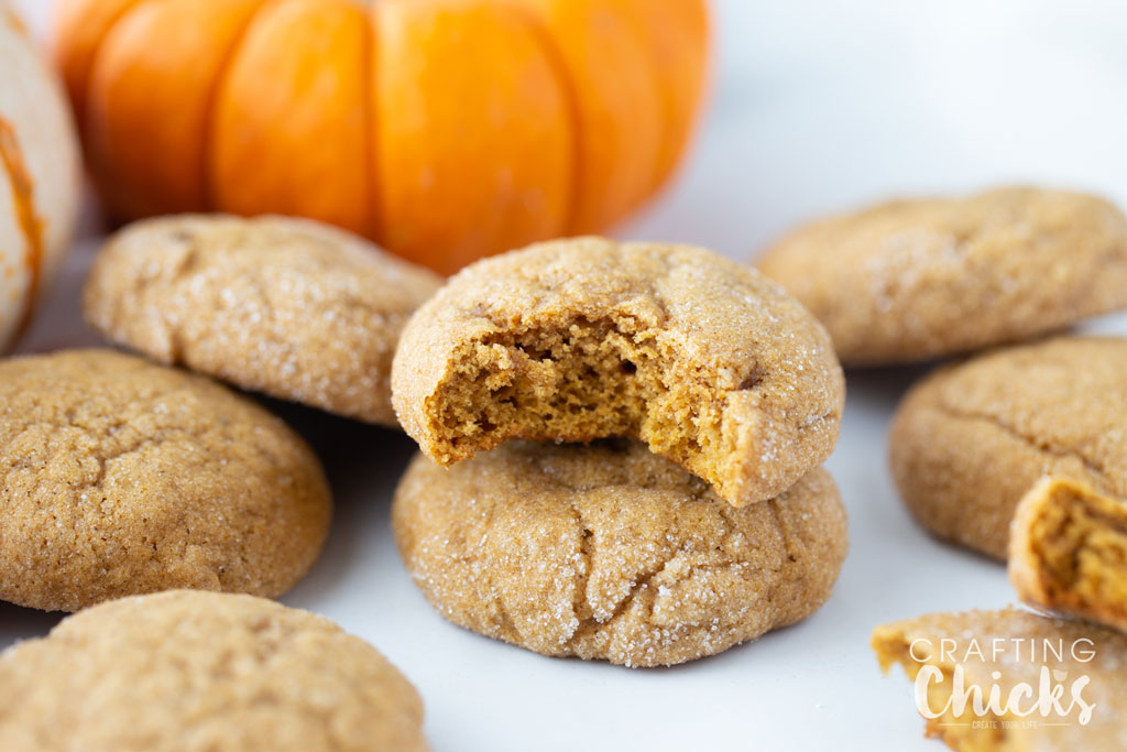 Soft and Chewy Pumpkin Molasses Cookies