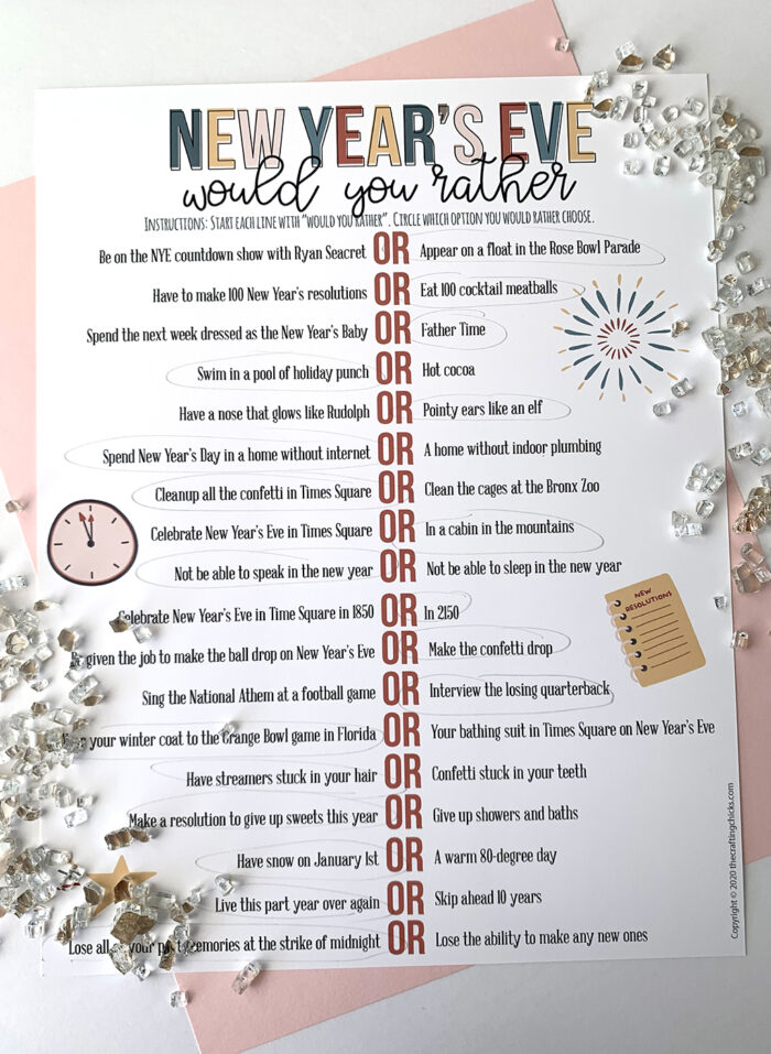 New Year's Eve I Spy Printable Game - The Crafting Chicks