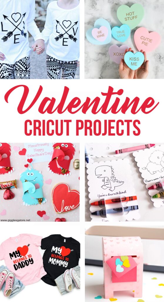 Valentine Cricut Projects - The Crafting Chicks