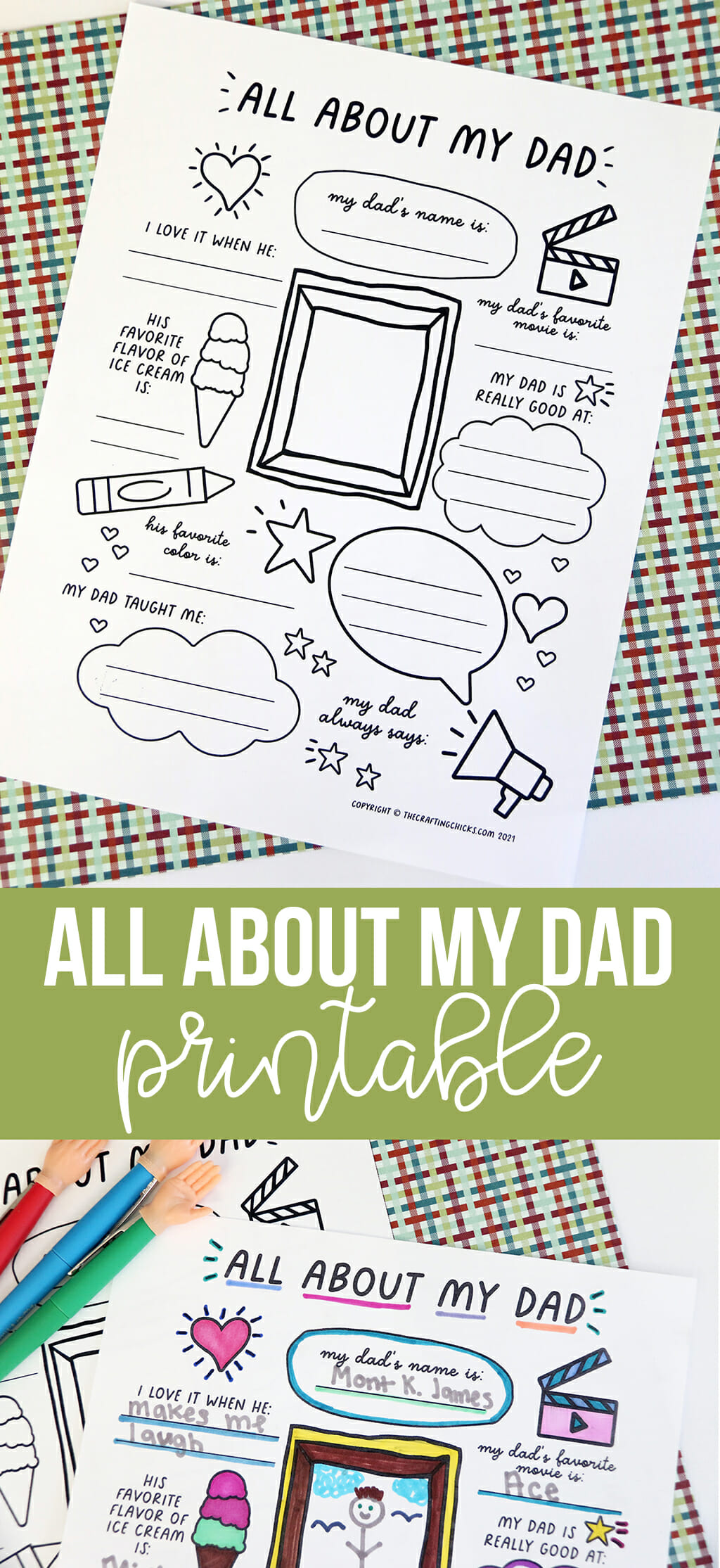 All About My Dad Free Printable LaptrinhX News