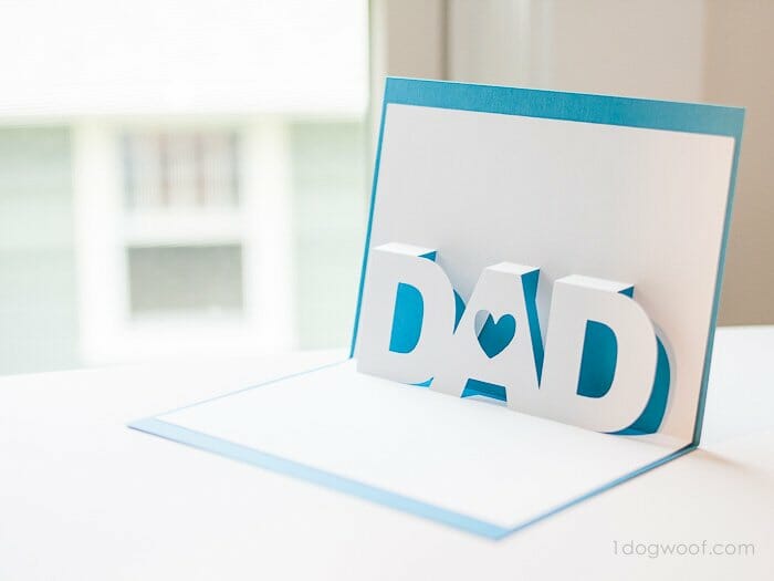 Woman in Real Life: Making Father's Day Cards With Cricut