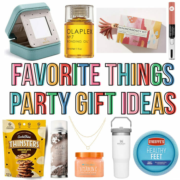 Favorite Things Party Gift Ideas - The Crafting Chicks