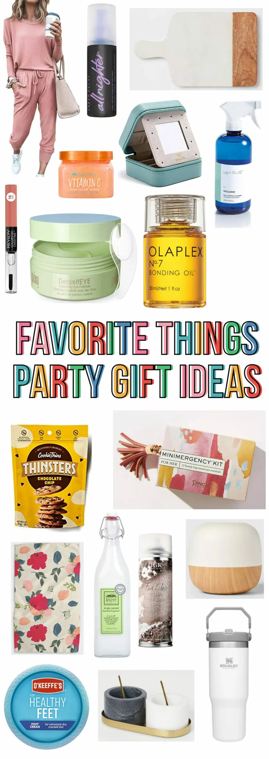 Huge list of images for Favorite Things gift ideas.