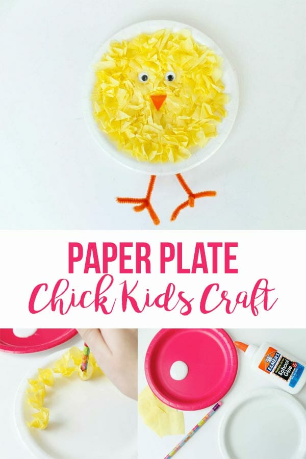 Paper Plate Chick Craft for Kids - The Crafting Chicks